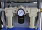 O equipamento de alta pressão da isolação da espuma, Shell azul areja a máquina da espuma do plutônio fornecedor